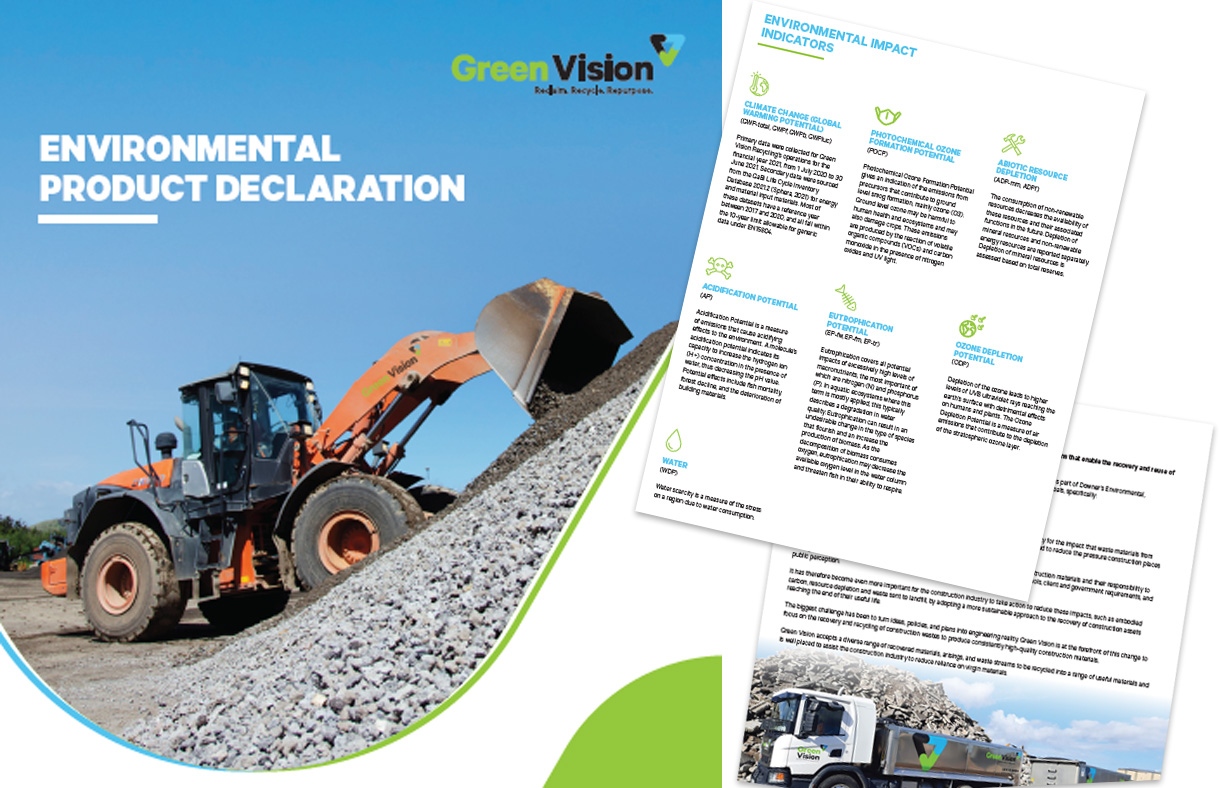 Green Vision releases Environmental Product Declaration (EPD)